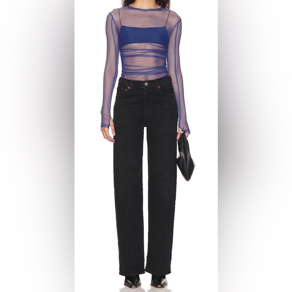 NWT - Free People Intimately FP Last Layer Long Sleeve In Fjord - Various Sizes - Picture 3 of 3